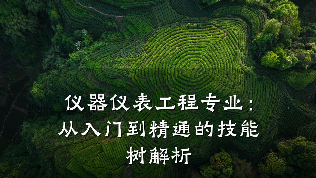 仪器仪表工程专业：从入门到精通的技能树解析
