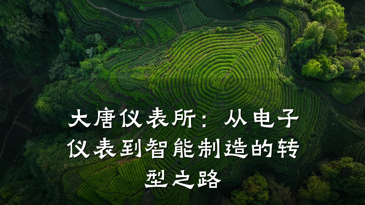 大唐仪表所:从电子仪表到智能制造的转型之路