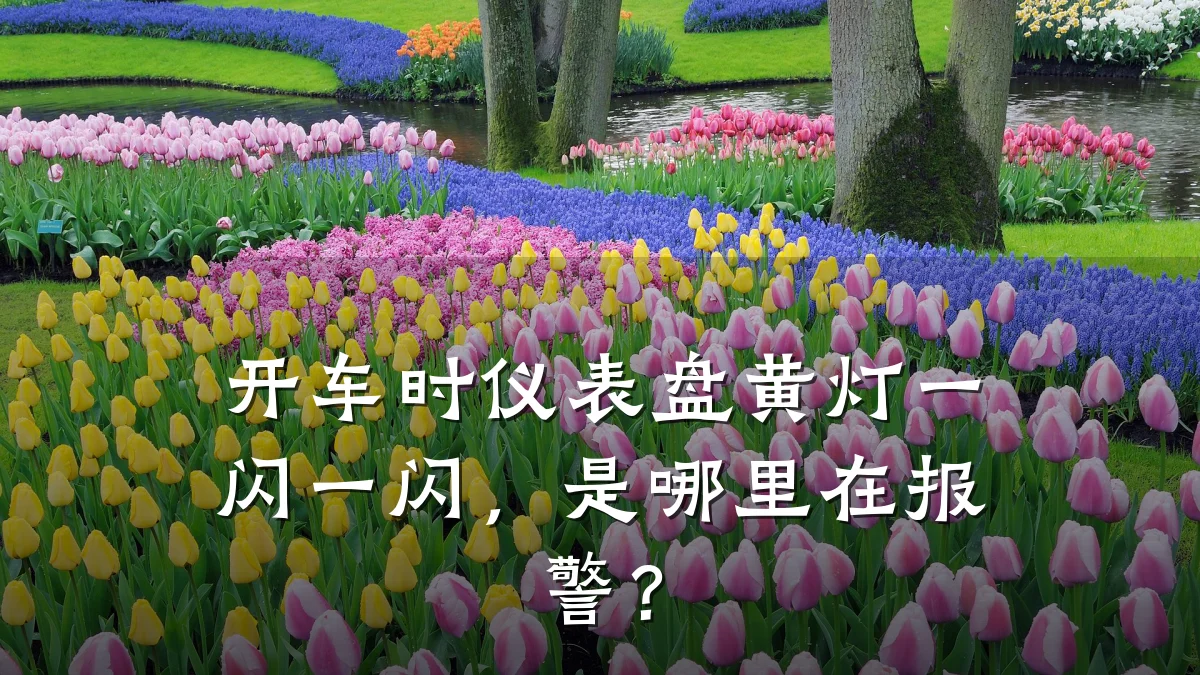 开车时仪表盘黄灯一闪一闪，是哪里在报警？