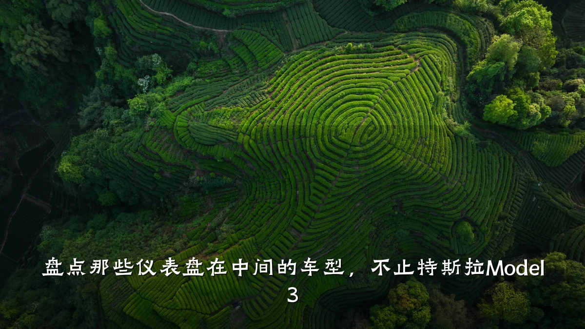盘点那些仪表盘在中间的车型,不止特斯拉Model 3