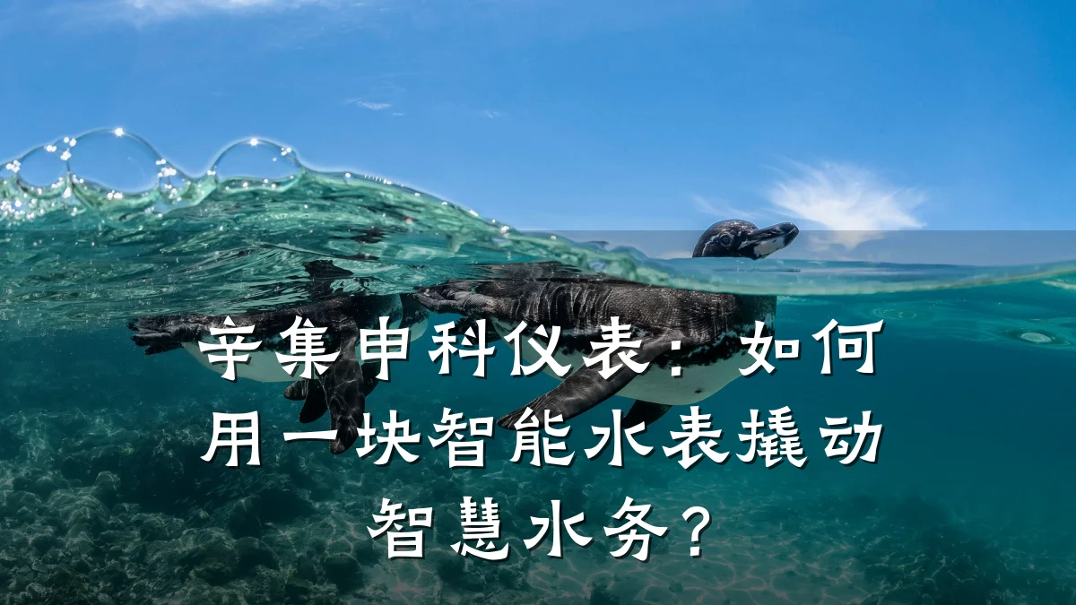 辛集申科仪表:如何用一块智能水表撬动智慧水务?