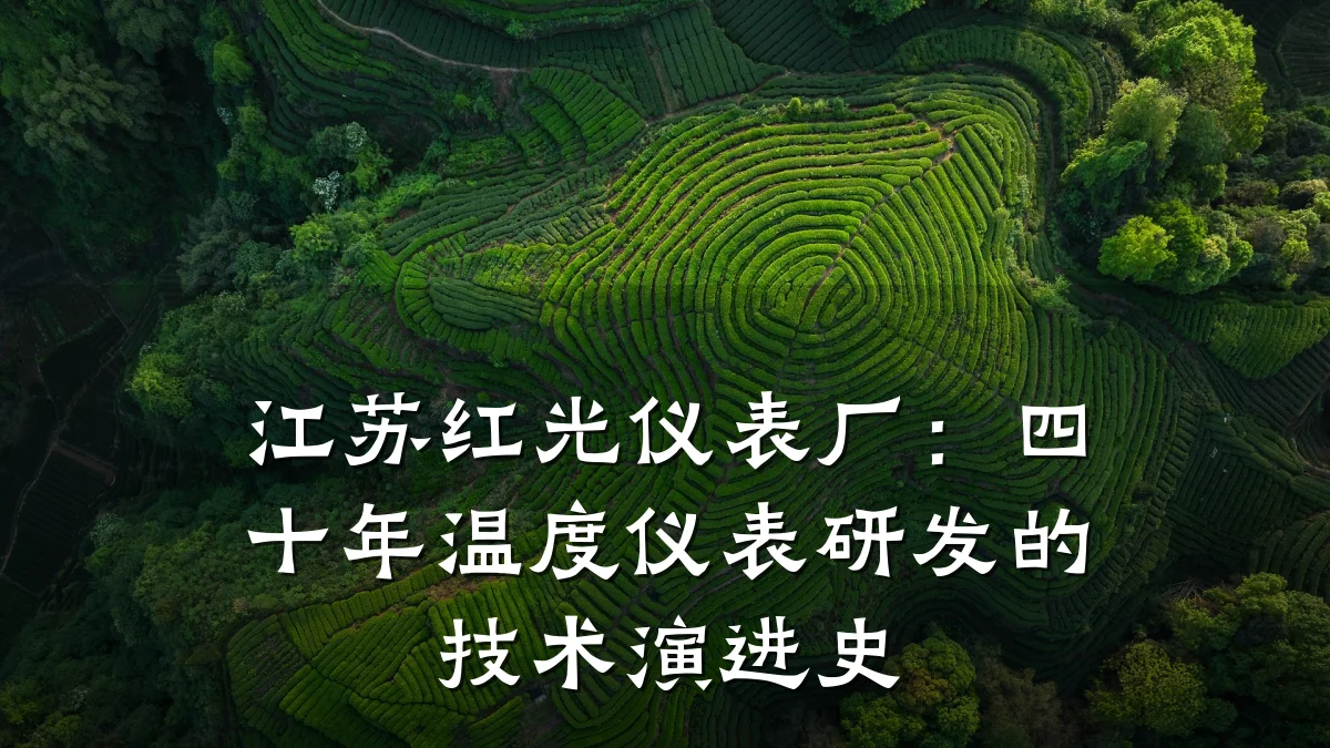 江苏红光仪表厂:四十年温度仪表研发的技术演进史