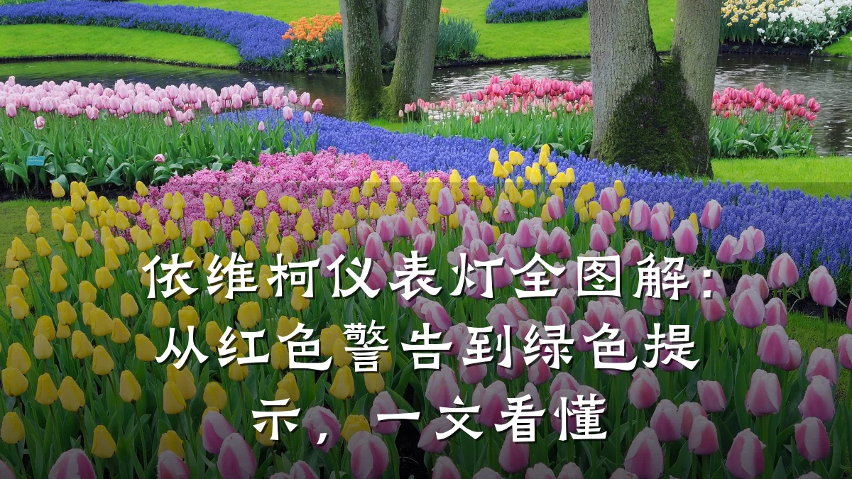依维柯仪表灯全图解:从红色警告到绿色提示,一文看懂