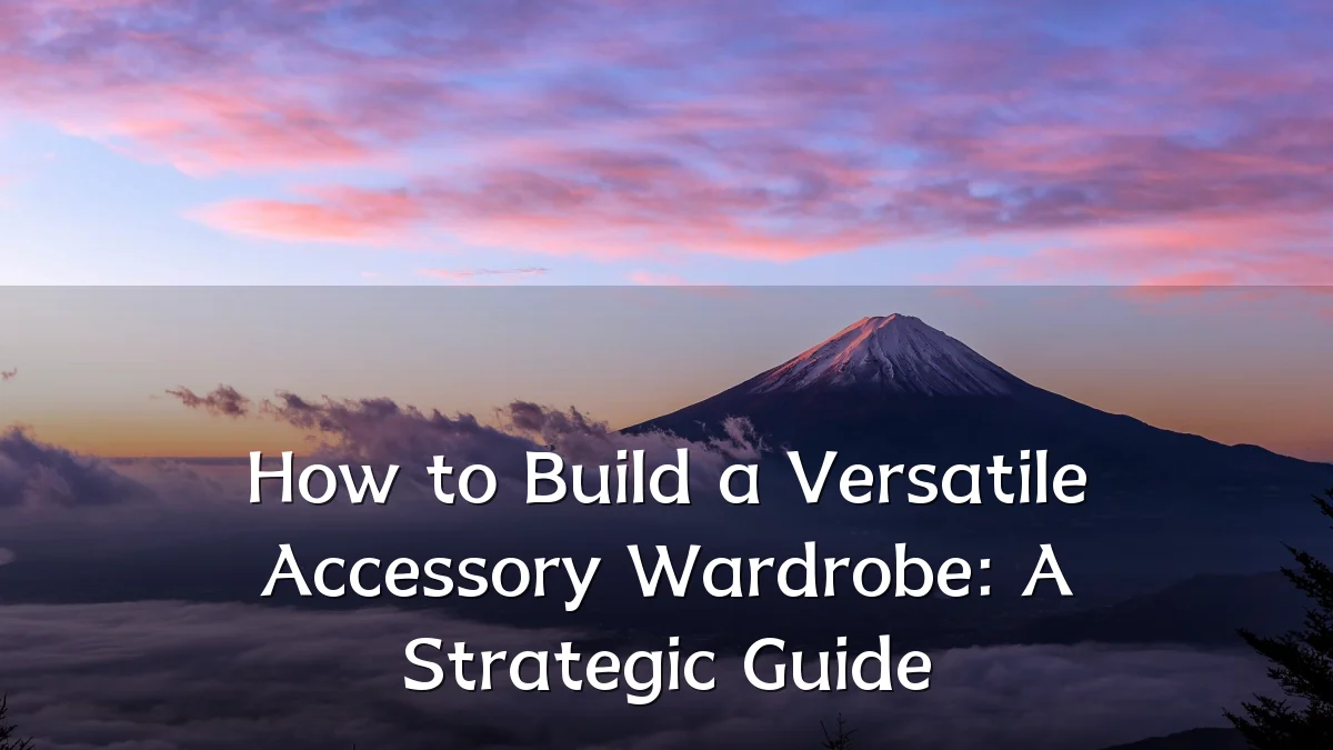 How to Build a Versatile Accessory Wardrobe: A Strategic Guide