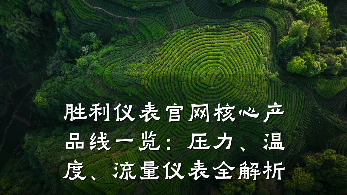 胜利仪表官网核心产品线一览:压力、温度、流量仪表全解析