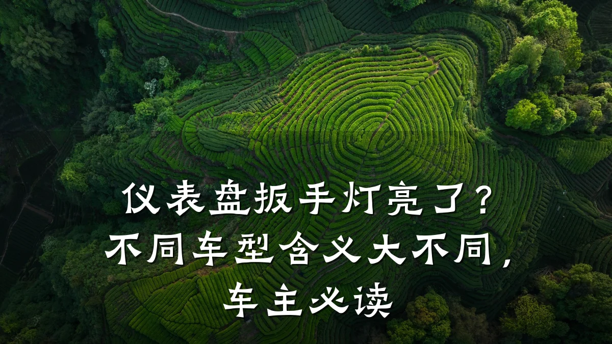 仪表盘扳手灯亮了?不同车型含义大不同,车主必读