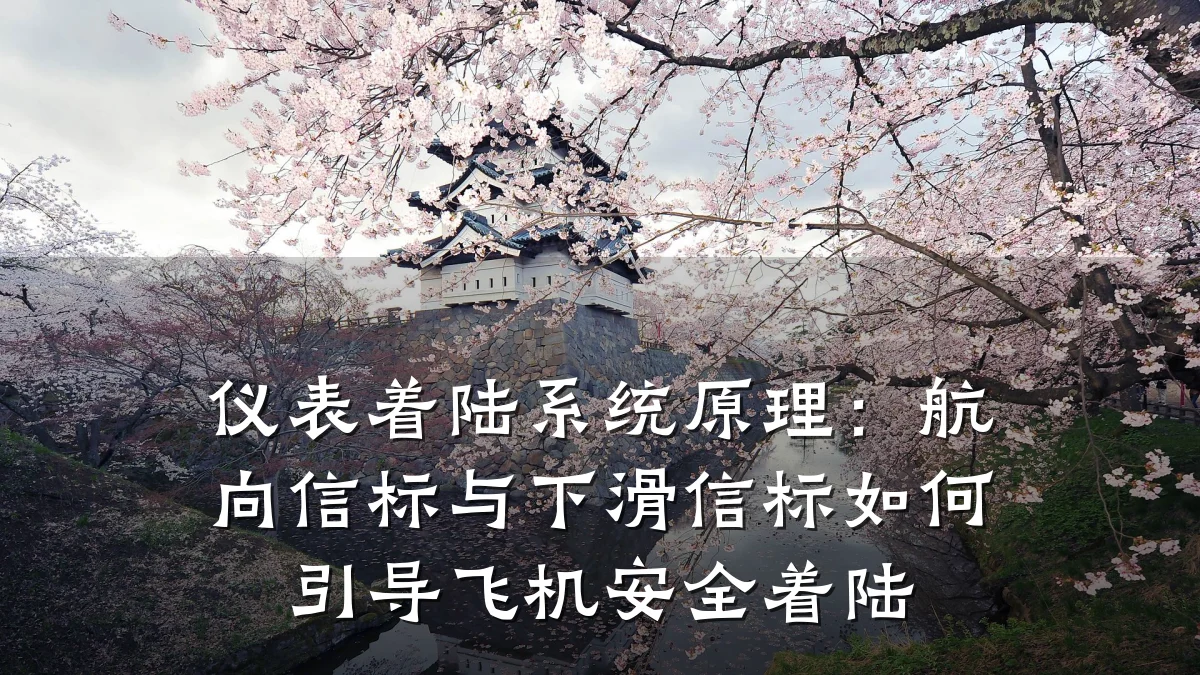 仪表着陆系统原理：航向信标与下滑信标如何引导飞机安全着陆