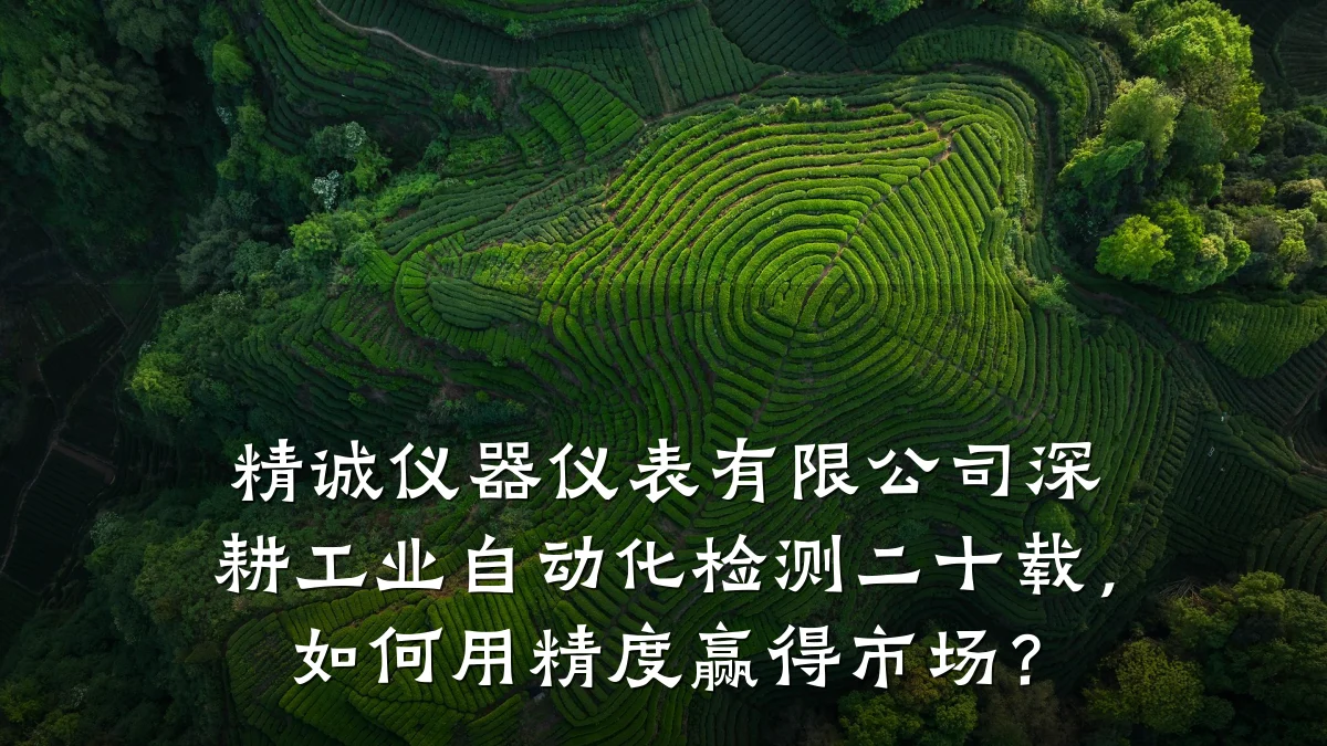 精诚仪器仪表有限公司深耕工业自动化检测二十载,如何用精度赢得市场?