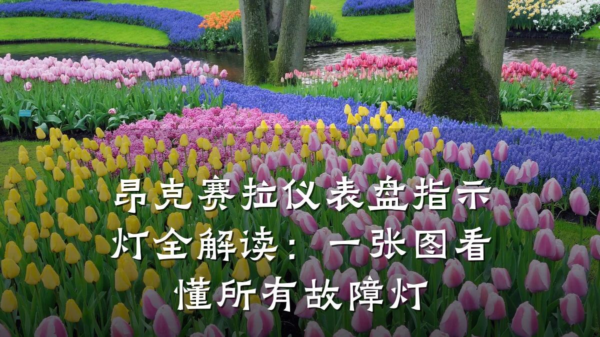 昂克赛拉仪表盘指示灯全解读:一张图看懂所有故障灯