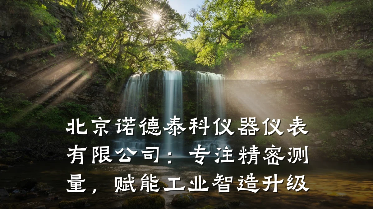 北京诺德泰科仪器仪表有限公司:专注精密测量,赋能工业智造升级