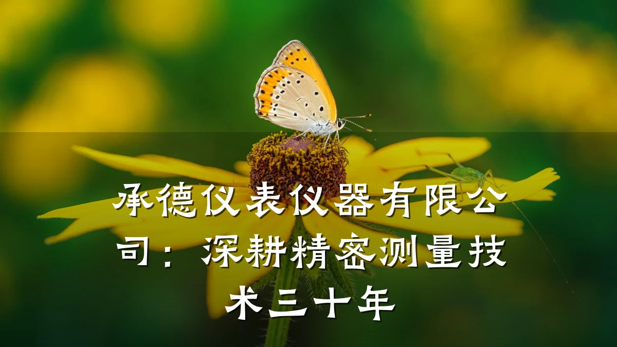 承德仪表仪器有限公司：深耕精密测量技术三十年