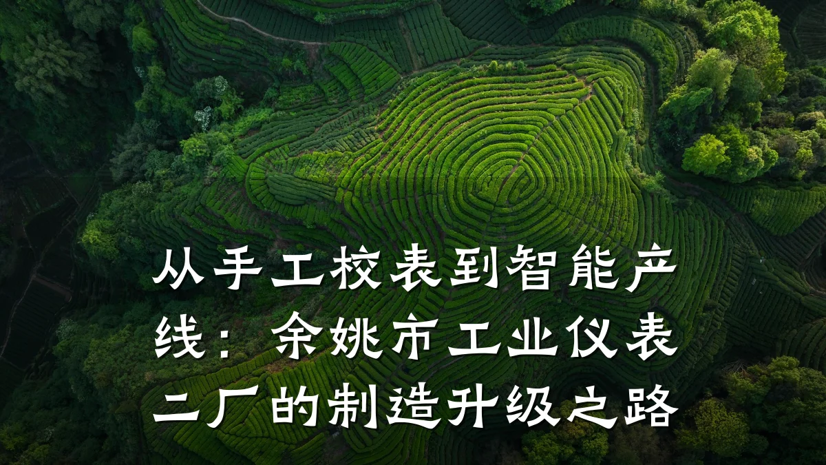从手工校表到智能产线:余姚市工业仪表二厂的制造升级之路