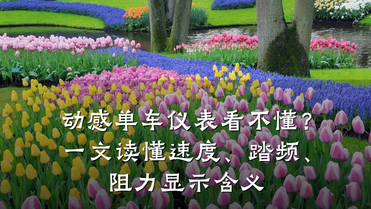 动感单车仪表看不懂?一文读懂速度、踏频、阻力显示含义