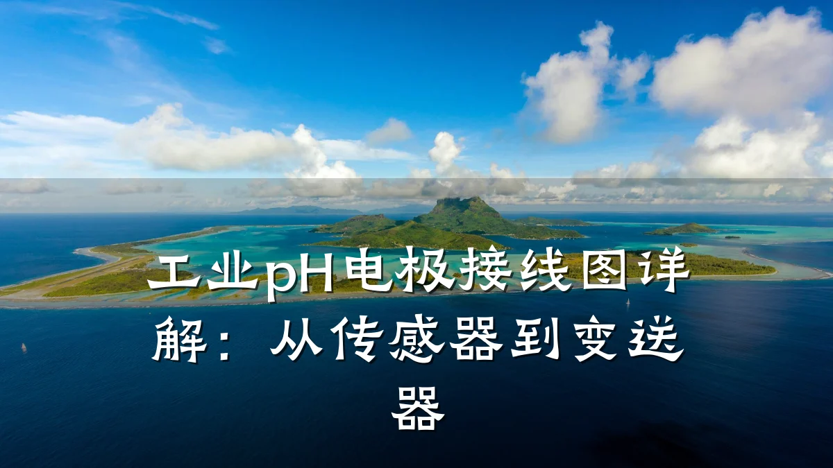 工业pH电极接线图详解:从传感器到变送器