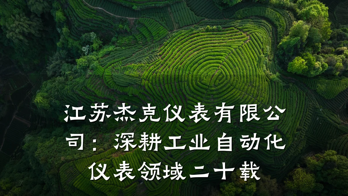 江苏杰克仪表有限公司:深耕工业自动化仪表领域二十载