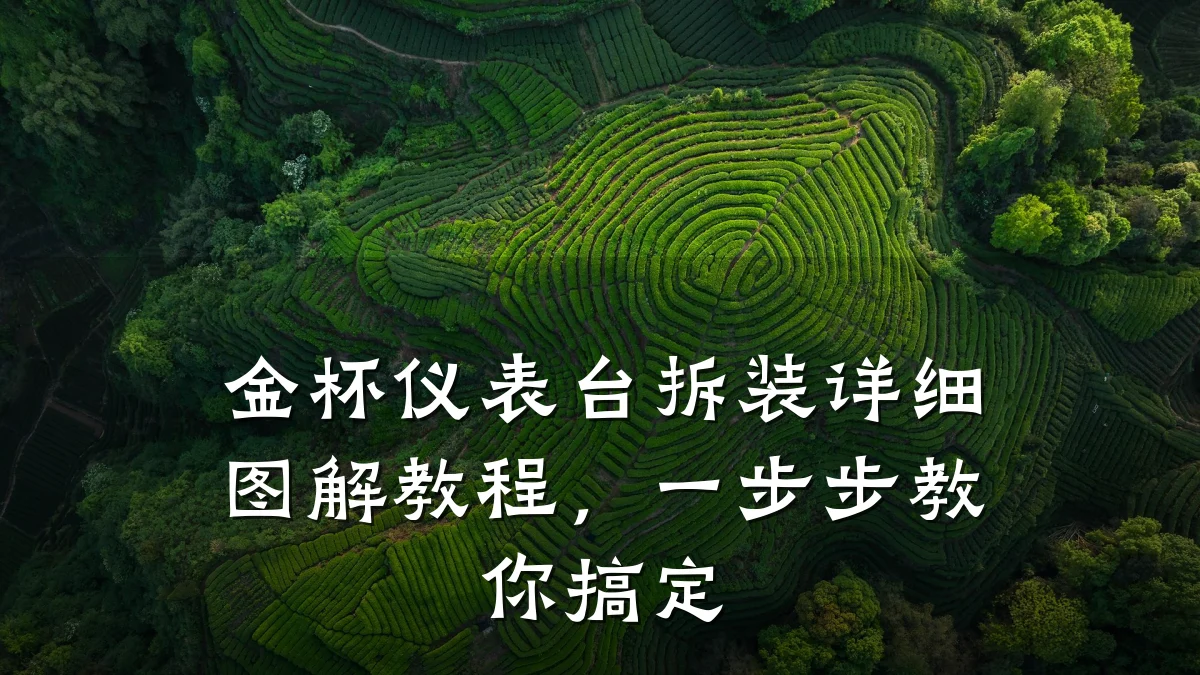 金杯仪表台拆装详细图解教程，一步步教你搞定