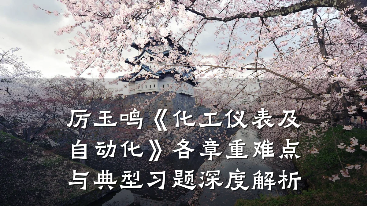 厉玉鸣《化工仪表及自动化》各章重难点与典型习题深度解析