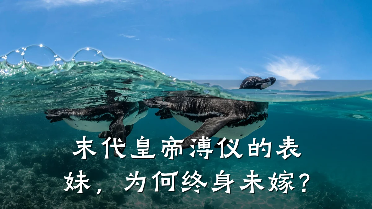 末代皇帝溥仪的表妹,为何终身未嫁?