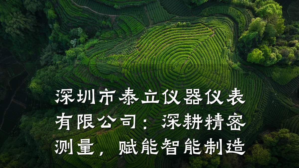 深圳市泰立仪器仪表有限公司:深耕精密测量,赋能智能制造