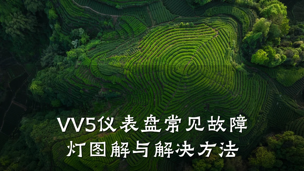 VV5仪表盘常见故障灯图解与解决方法