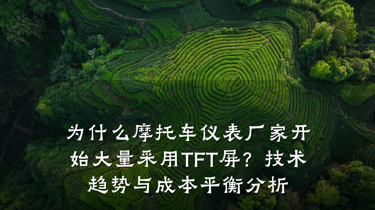为什么摩托车仪表厂家开始大量采用TFT屏？技术趋势与成本平衡分析