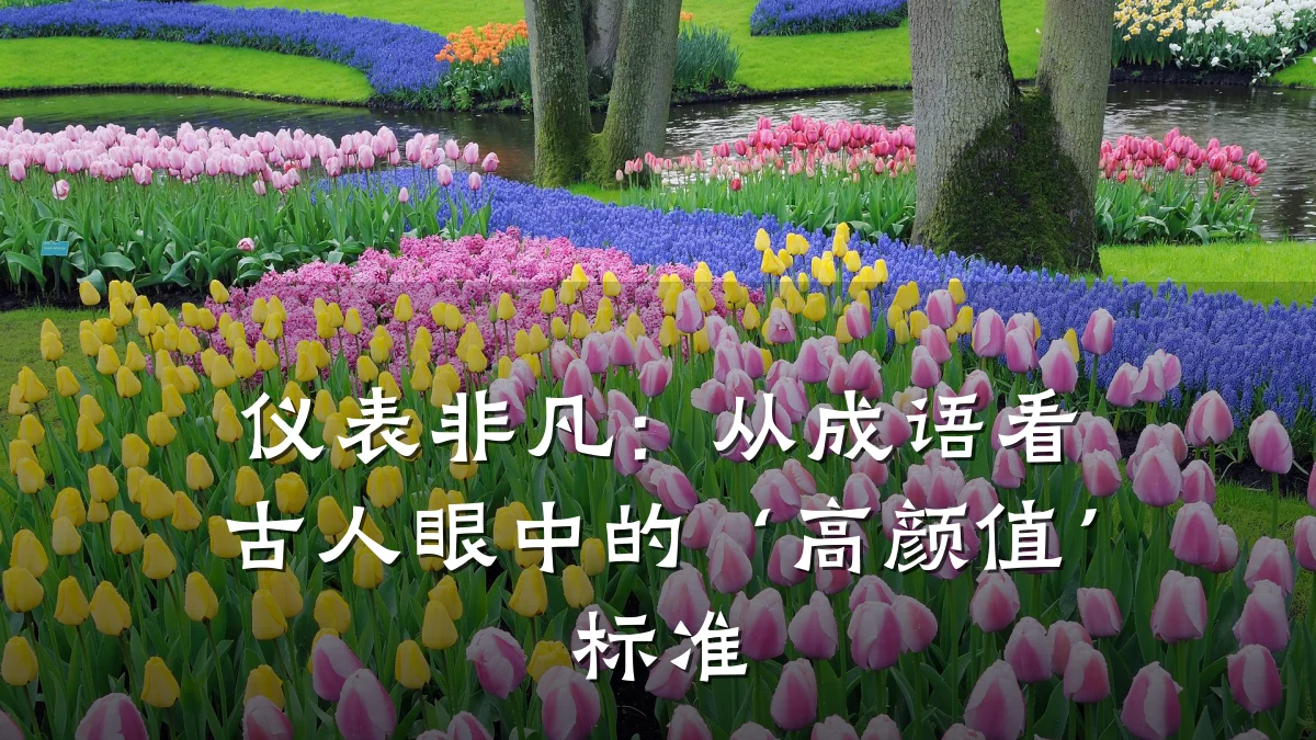 仪表非凡:从成语看古人眼中的‘高颜值’标准