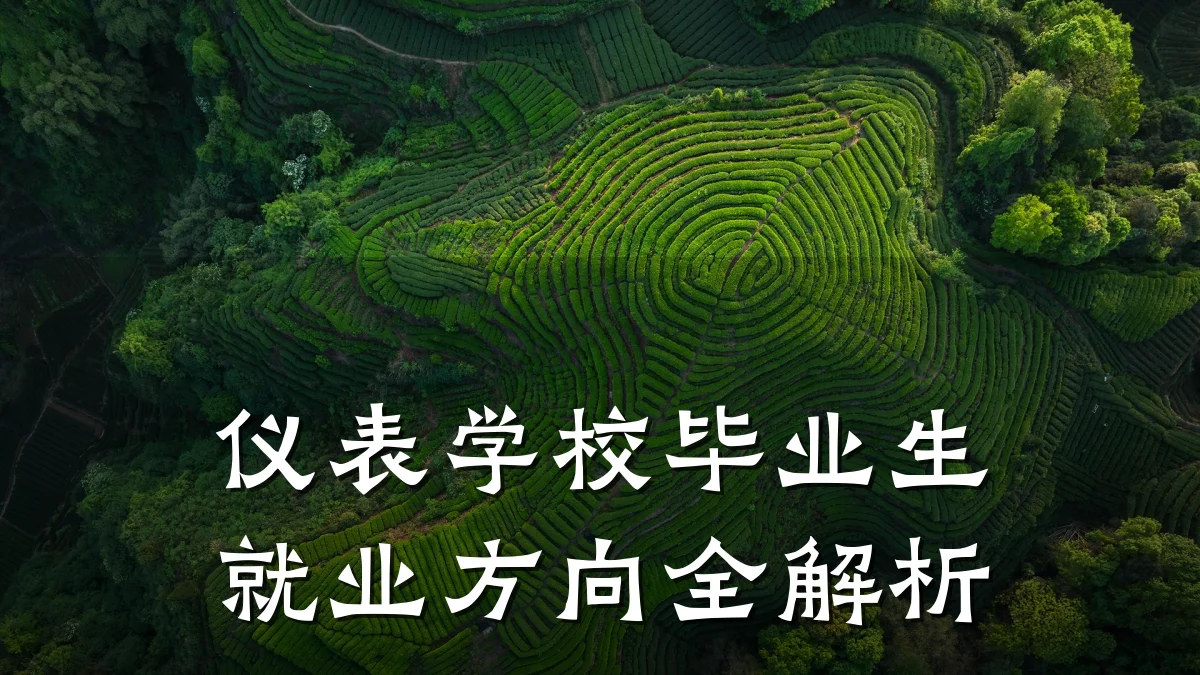 仪表学校毕业生就业方向全解析