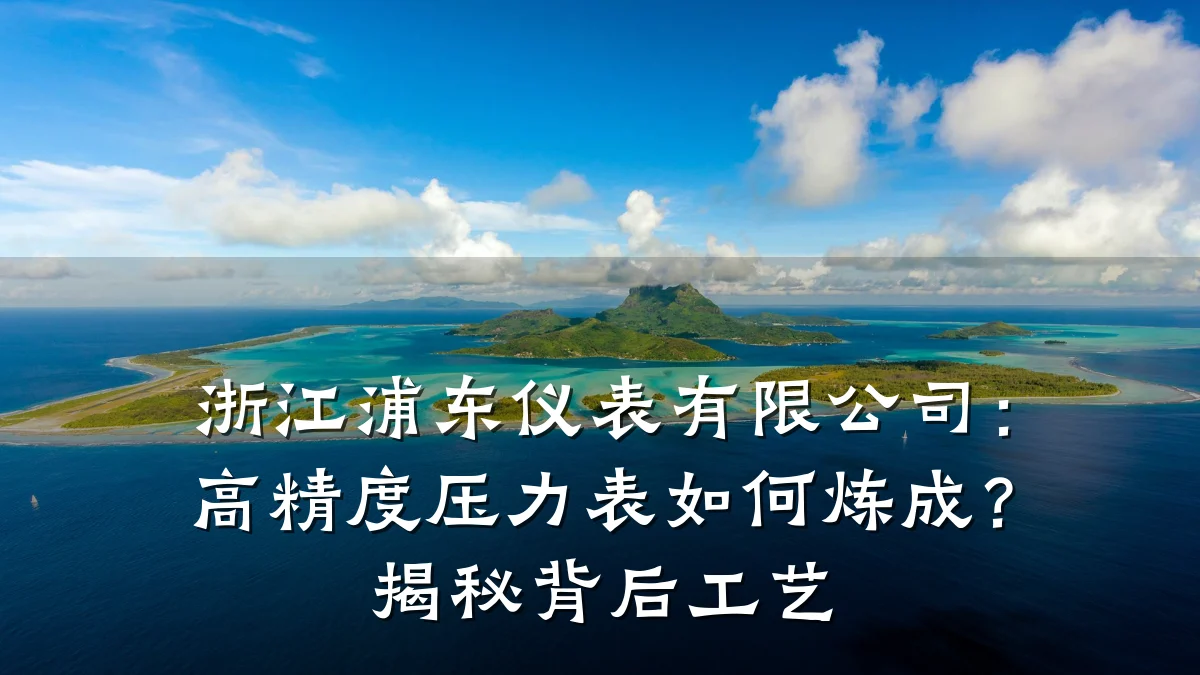 浙江浦东仪表有限公司：高精度压力表如何炼成？揭秘背后工艺